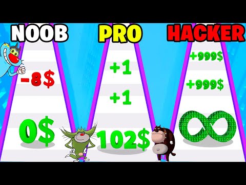 NOOB vs PRO vs HACKER | In Digit Shooter | With Oggy And Jack | Rock Indian Gamer |