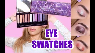 URBAN DECAY NAKED ULTRA VIOLET PALETTE REVIEW + SWATCHES