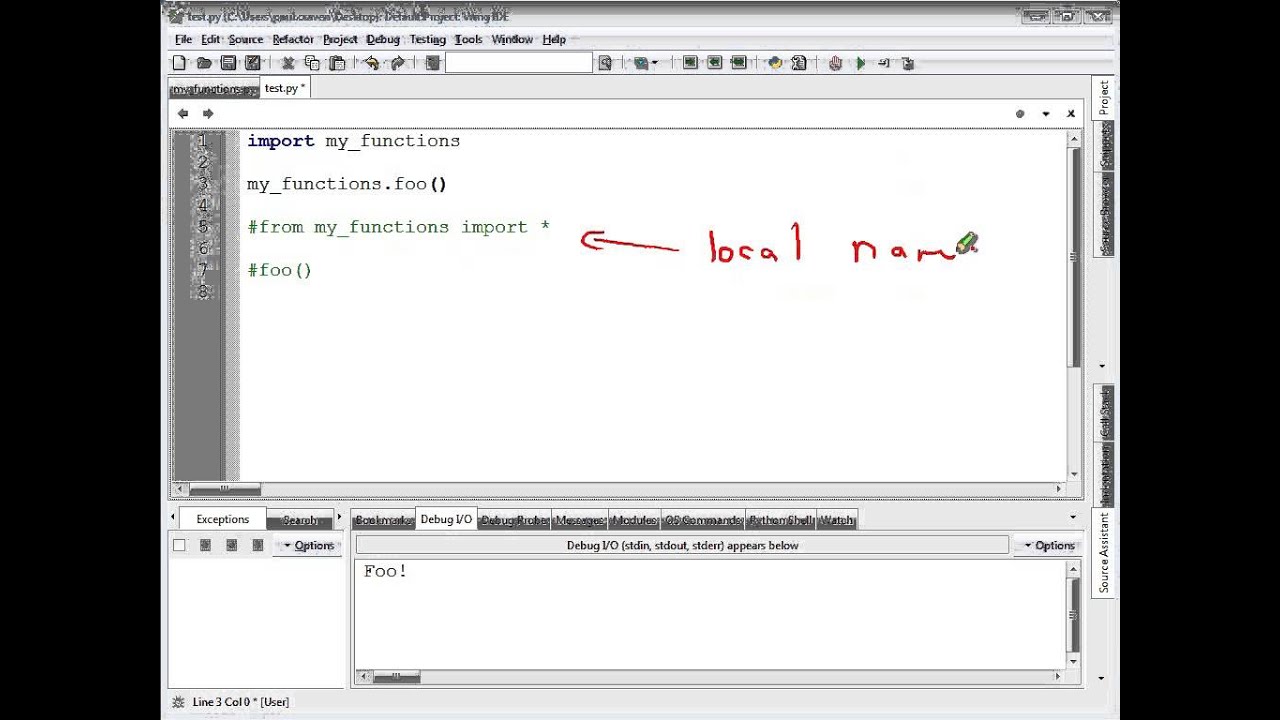 Chapter 15: Namespace