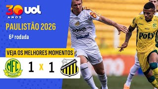 MIRASSOL EMPATA COM O LÍDER NOVORIZONTINO EM PARTIDA DE 'DOIS DIAS'; VEJA OS MELHORES MOMENTOS