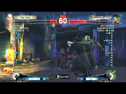 SSF4 AE: MP196704(Dan) vs DICTATORER(Bison) - HD 720p