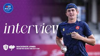 🗣️ MACKENZIE JONES ON THE 2026 METRO BANK ONE DAY CUP CAMPAIGN.