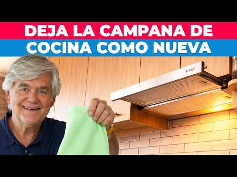 Cómo limpiar una campana extractora de cocina