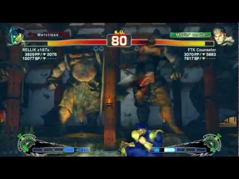 SSF4 AE 2012 - RELLIK x187x (M Bison) Vs KaizenMaster (Ryu) - Casuals
