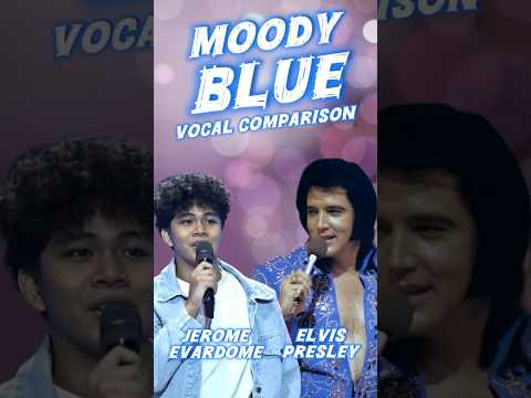 Elvis Lives On! Jerome Evardome Sings Moody Blue | Vocal Comparison #theclones #eatbulaga