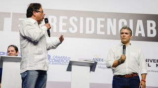 El ‘coge-coge’ que hubo entre los cinco presidenciables