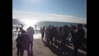 preview picture of video '2014 Polar Plunge at Charlestown Beach, RI'