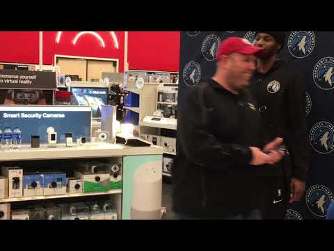 Andrew Wiggins Appearing At A MN Target Store - iFolloSports.com