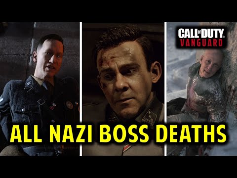 All Nazi Bosses Death Scenes | Call of Duty Vanguard