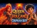 The Volcano Queen And The Orphan Boy: Magical Bedtime Story | Forgotten Fairy Tales