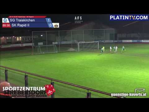04.11.16 SG Traiskirchen - SK Rapid II - 2:0  (2. Halbzeit / 88:59) am 04.11.2016 21:18