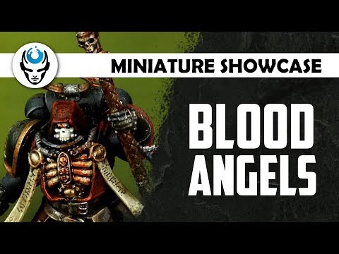 BLOOD ANGELS PRIMARIS - LVL 5 MINIATURE SHOWCASE 4K