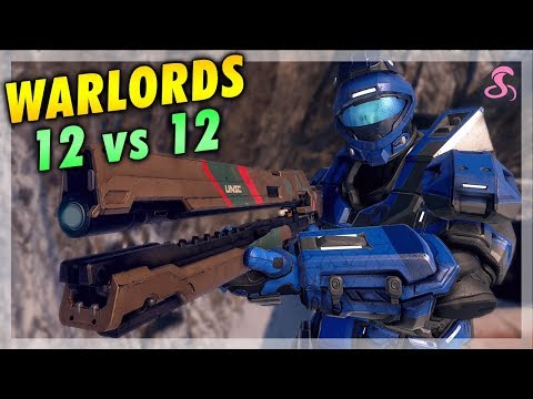 Sweaty Warzone Warlords 12 vs 12 Match on Stream! - Halo 5: Guardians
