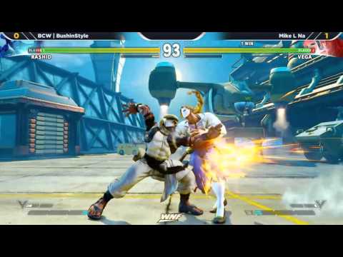 WNF SFV - Off Season 1.3 - BCW | BushinStyle (Rashid) vs Mike L Na (Vega)