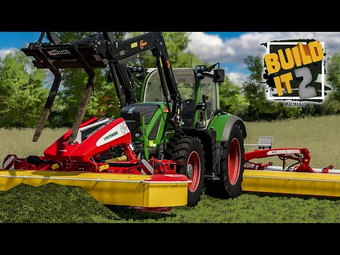 LS22 Build It 2 #113 - Schafft der FENDT 720 Vario die Zwillingsmähwerke!? - Farming Simulator 22