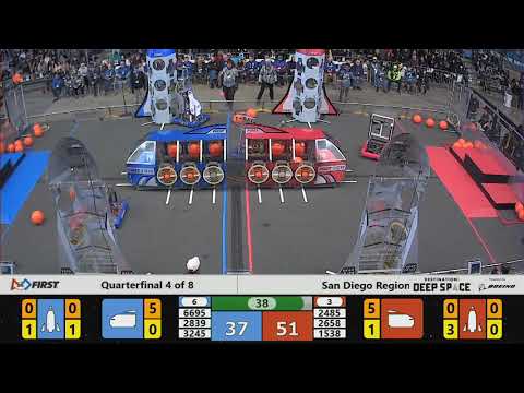 Quarterfinal 4 - 2019 San Diego Regional presented by Qualcomm