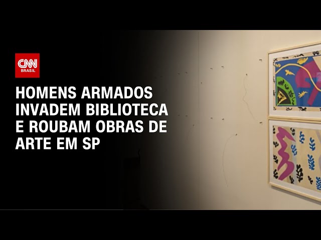 Obras de Portinari e Matisse são roubadas da Biblioteca Mario de Andrade | AGORA CNN