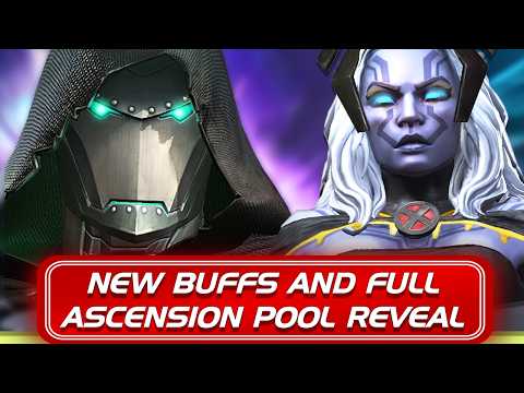 NEW BUFFS! Full Ascension Pool is Revealed | More Info Still Needed! | Marvel Contest of Champions