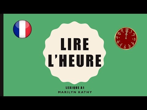 What time is it in French - Quelle heure est-il #learnfrench