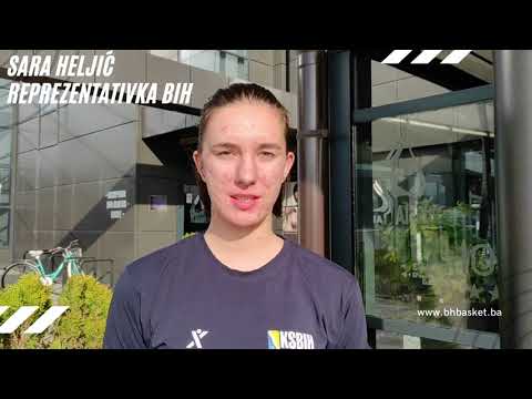 Sara Heljić, reprezentativka BiH, pred utakmicu sa Sjevernom Makedonijom