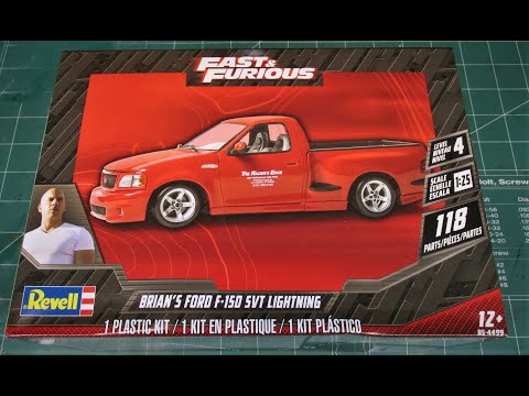 Fast & Furious Ford F150 SVT Lightning Pickup 1/25 Modellbausatz Review Unboxing Revell 85-4499