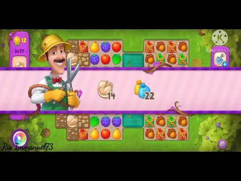GARDENSCAPES Super Hard Level 3637 No Booster || Game Play