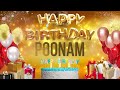 POONAM Happy Birthday Poonam