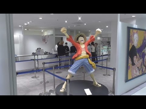 YouTube Video 週刊少年ジャンプの人気作品のキャラクターグッズが勢ぞろい　期間限定ショップが静岡パルコにオープン