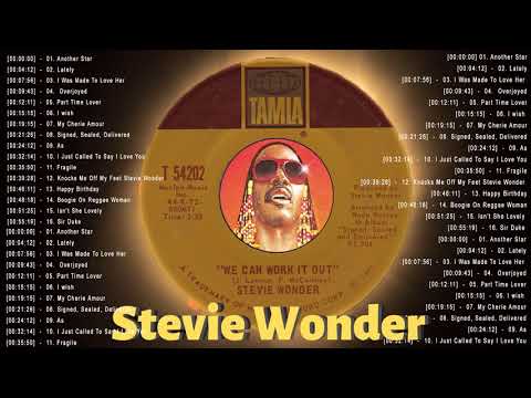 Best Songs Of Stevie Wonder Full Playlist 2022- Top Songs All Time | i just called to say i love you