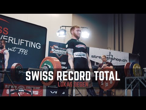 Lukas Degen | 602,5 kg Total | Schweizer Rekord