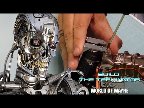 Build the Terminator - Part 20 - Assemble and Mount the Head Support Motor
