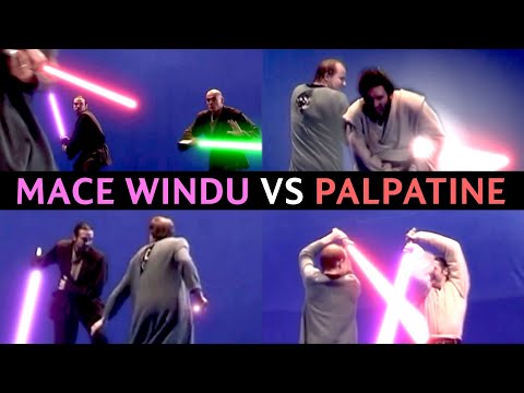 Mace Windu vs Palpatine | Test Footage | VFX Edit