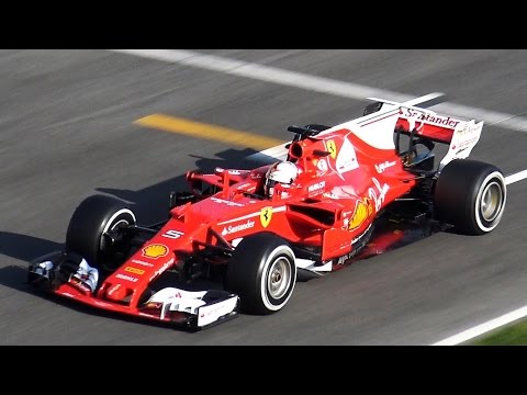 Sebastian Vettel | Ferrari SF70-H F1 2017 Test by Jaume Soler