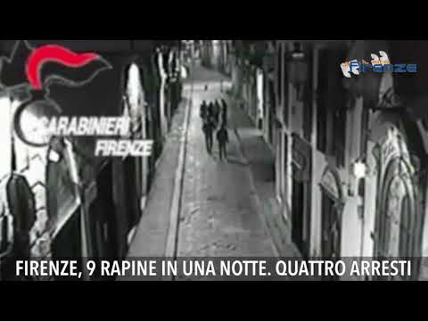Firenze: 9 rapine in strada in una notte, quattro arresti