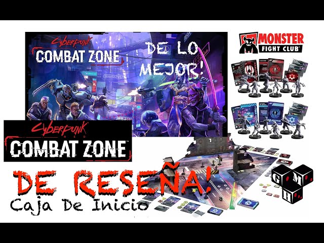 Vídeo relacionado con Monster Fight Club, Cyberpunk Red, Juego de mesa de Combat Zone, Juego base