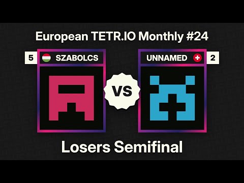 SZABOLCS vs UNNAMED – Losers Semifinal – European TETR.IO Monthly #24 – December 2025