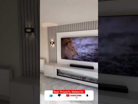 TV Wall Units Design 2023 // Latest Interior Design #tvwalldesign #shorts #trending