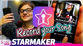 Starmaker - Karaoke App - How to Record Your First