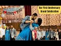 Our First Anniversary Celebration With Family Papa Aur Anjana Ka Surprise Dance Performance ️
