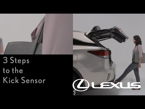 How-To Use the Kick Sensor in 3 Easy Steps | Lexus RX
