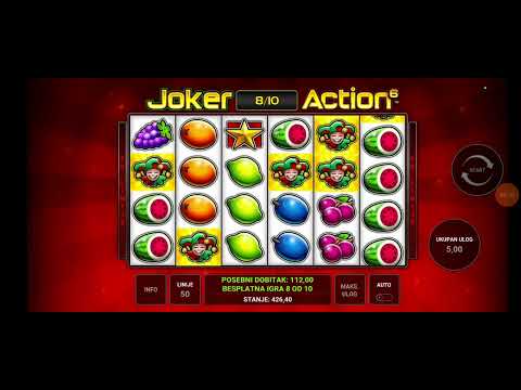 JOKER ACTION 6 SLOT (FREE SPINS) #novomatic