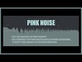 PINK NOISE TEST TONE | test your speaker setup and room acoustics I pink noise audio test