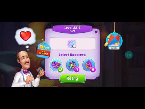 Homescapesgame How to Beat Level 2216 | Gameplay Android 12 Google Playrix Games