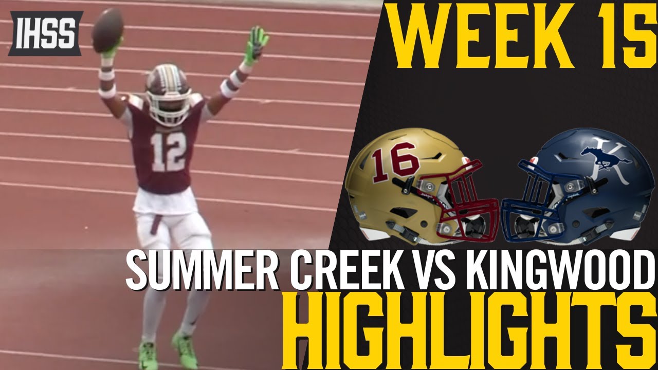 Summer Creek Dominates Kingwood with Stellar Plays - Full Highlights