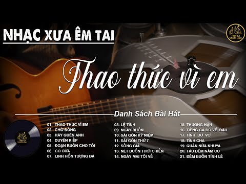 THAO THỨC  VÌ EM ➤ LK Nhạc BOLERO Trữ Tình MỚI NHẤT 2026 - Nhạc Xưa DIỄN QUÂN Nghe Cực Êm TAI