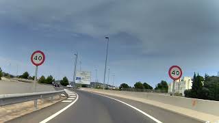 N‑340 Coastal Drive El Pla de Santa Maria → Tarragona (No Highways)