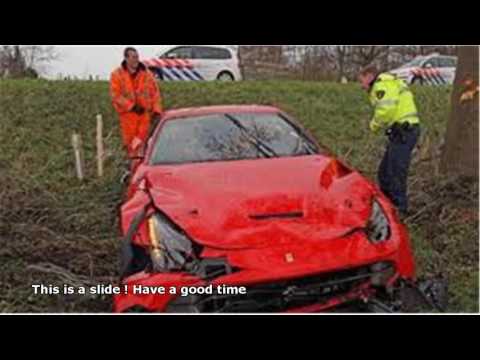 rozbite maserati w kole