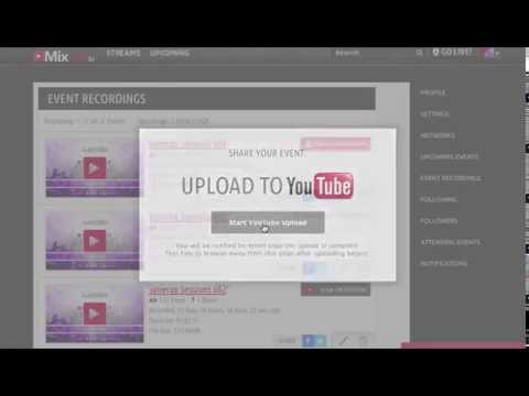 Auto-Upload Your DJ Events To YouTube