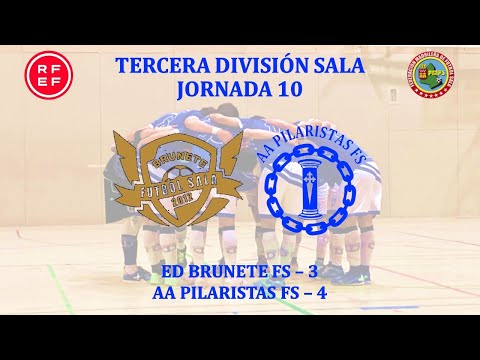 Temp. 21-22. Jornada 10: ED Brunete FS 3 - AA Pilaristas FS