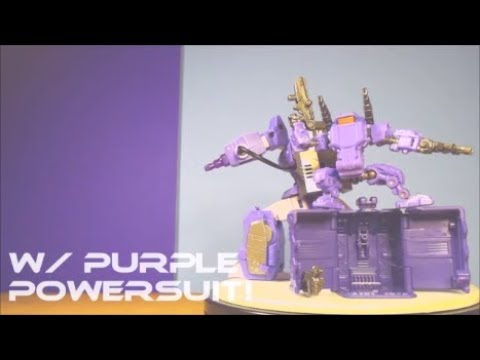 Mech Fans Toys MF-35 Laserwave & Purple (!!!) Powersuit